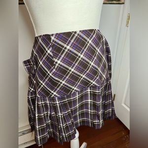Plaid skirt